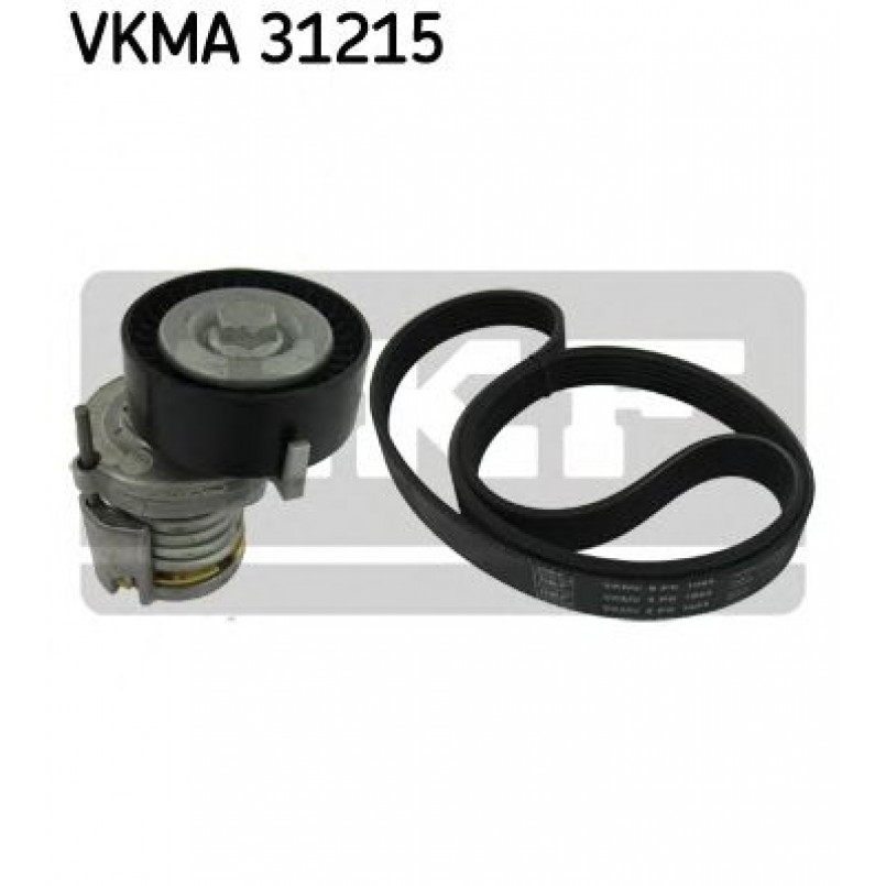 VKMA 31215 SKF Комплект доріжкового ремня (ролик, ремінь)